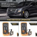 Vipmotoz Front Amber Led Side Marker Reflector Lamps Compatible With 2013-2017 Cadillac Xts Smoked Tinted Lens Left Driver