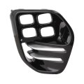 Kia Sportage 2017 2018 2019 Fog Light Trim Passenger Side Front Black For Models With Led Lights Fwd Replacement Ki1039178 