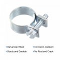Uxcell 16-18mm Mini Fuel Injection Hose Clamp Zinc Plated Steel Line 20pcs