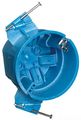 Carlon Bh525p Ceiling Fan Box Round New Work 4-inch Diameter By 3-inch Depth Blue 