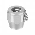 X Autohaux 5 Pcs An8 Hex Car Hose Finisher Flexible Rubber Pipe Clamp With Screw Band Adapter Fitting For Oil Fuel Water Tube