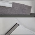 Ecotric Driver Side Bottom Seat Cover Compatible With 1998-2002 Dodge Ram 1500 2500 3500 Slt Mist Gray Cloth Left Replacement