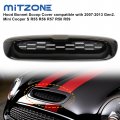 Hood Bonnet Scoop Cover For 2007-2013 Gen2 Mini Cooper S R55 R56 R57 R58 R59