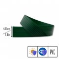 Httmt- Black View Blocking Privacy Tape Weave W Bracket For Chain Link Fence 75m 250 Ft Roll Uv Resistant