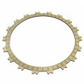 Caltric 22202-kzz-901 Clutch Friction Plate Compatible With Honda 18 Teeth