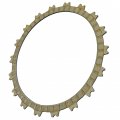 Caltric 22202-kzz-901 Clutch Friction Plate Compatible With Honda 18 Teeth
