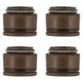 Caltric 4x Valve Stem Seal Compatible With Suzuki Dr-z400s 2000-2009 2011-2021