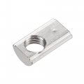 Uxcell M6 T Slot Nuts Roll In Spring T-nut With Ball Carbon Steel For 2020 Series Aluminum Extrusion Profile Rail 6mm 30pcs