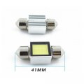 Eaglerich 10 Pcs 41mm 12v Cob Festoon Led Car Bulb Auto Interior Light Lamps Parking Decoding