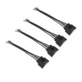4 Pcs Ignition Coil Female Connector Plug Harness Replace 90919-02244 90080-19015 90919-02239 For 2000-2005 Toyota Celica 1 8l 