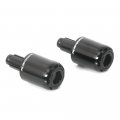 Mc Motoparts Mshine Cnc Bar Ends For Xmax 300 17-18 Brutale 800 16-19 17 18 Black