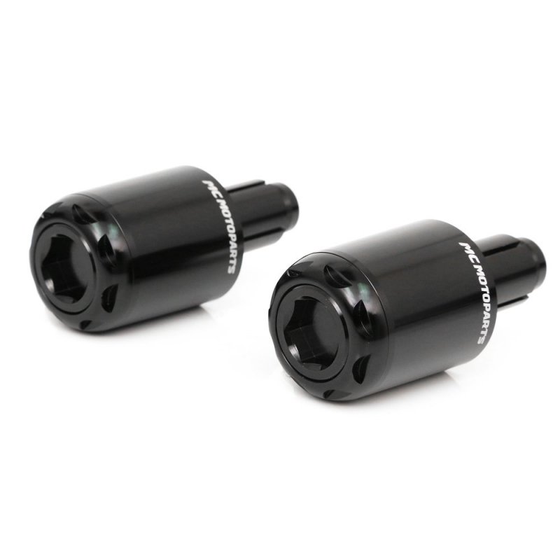 Mc Motoparts Mshine Cnc Bar Ends For Xmax 300 17-18 Brutale 800 16-19 17 18 Black