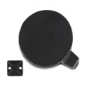 Front Bumper Tow Hook Cover Cap For Tesla Model 3 2017 2023 Black Pc Material Replaces Part 146070100b 108417300e 