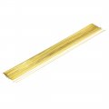 100pcs Copper 1mm Od 400mm Long Single Hole Electrode Edm Tube Pipe 