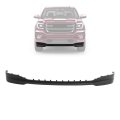 Front Lower Bumper Valance Panel For 2016-2019 Gmc Sierra 1500 Replacement 23381985 Gm1092251 Air Dam Deflector Black Plastic 
