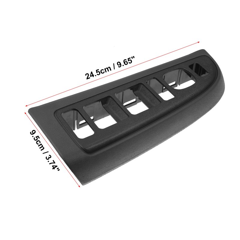 Front Left Driver Side Car Window Switch Trim Bezel 89045128 Fit For Gmc Sierra 3500 2003-2006 Chevrolet Silverado 2003-2007