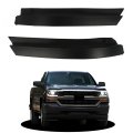 Black Front Bumper Filler Panel Set Of 2 Left And Right Replacement For Silverado 1500 2016-2018 84052264 84052265 Gm1089183 