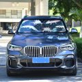 Seamless Pink White Swimming Axolotls Blue Algae Leaves On Dark Auto Car Windshield Sun Shade Window Uv Ray Visor Protector