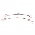 Fsfy 2pcs Throttle Cable Line Set For Yamaha Xv250 Route 66 Xv250v-star Virago Xv125