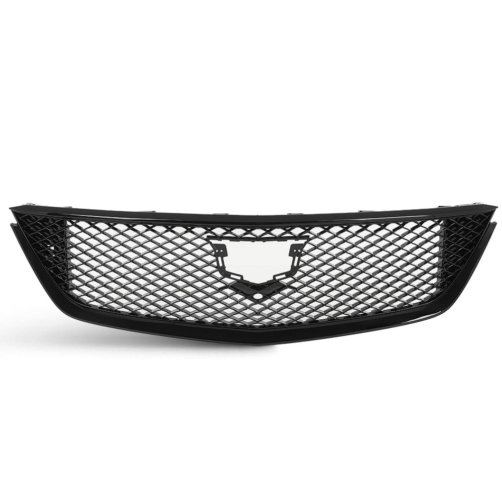 Front Bumper Hood Grille Grill Mesh For Cadillac Ct5 2020-2024 84517549 84613162 84934970 Black