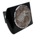 Elektroplate Officially Licensed Game Of Thrones House Stark All Metal Black Hitch Cover For Trucks And Suvs Fits Standard 2 