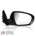 Ki1321176 Factory Style Passenger Right Side Mirror Power Folding Adjust Heated Glass Turn Signal Compatible With Optima 14-15