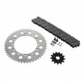 Kawasaki Kx125 125 O Ring Chain And Sprocket Silver 13 48 114l