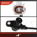 A-premium Abs Wheel Speed Sensor Compatible With Pontiac Toyota Models Vibe 2003-2008 Corolla 2003-2006 Matrix L4 1 8l Front
