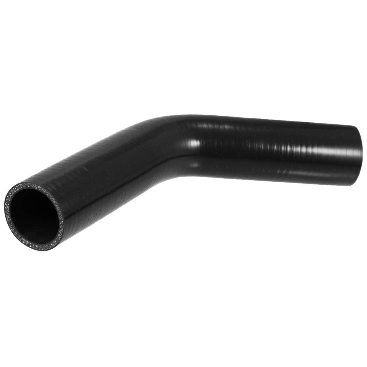 40mm 1 57 Id 45 Degree Elbow Silicone Reducer Hose Pipe Bend Turbo Water Intercooler Black