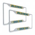 Johnson Wales University Metal License Plate Frame For Front Or Back Of Car Officially Licensed Alumni 2-pack 