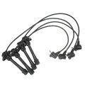 4pcs Spark Plug Ignition Wire For Toyota Celica 1994-1997 Corolla 1993-1997 Black