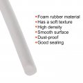 Uxcell Silicone Foam Seal Strip 5mm 0 2 Dia 5 Meters 8 21 Ft Long Sponge Rubber Weather Round Cord Solid For Diy Gasket