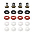 4pcsfor Fj338 Fuel Injector Service Repair Kits For 2001 Honda Civic Lx Sedan 4-door 1 7l 1668cc L4 Gas Sohc Naturally