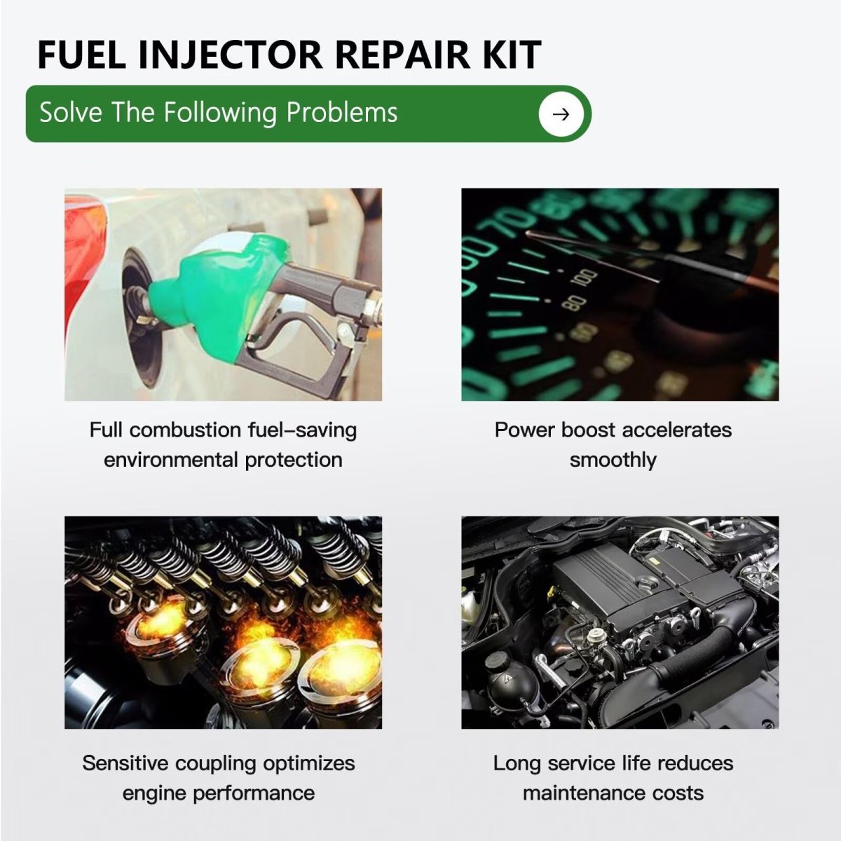 4pcsfor Fj338 Fuel Injector Service Repair Kits For 2001 Honda Civic Lx Sedan 4-door 1 7l 1668cc L4 Gas Sohc Naturally