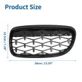 Front Hood Bumper Grille For Bmw 335d 328i 335i Xdrive E90 No 51137201969 51137201970 Kidney Grill Diamond Star Black 1 Pair