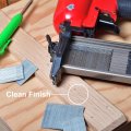 4000pcs 18 Gauge Brad Nails 1 2 In Length Straight Finishing Galvanized Carbon Steel For Woodworking Construction Silver
