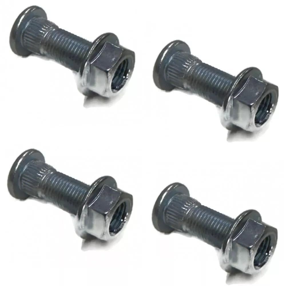 4 Wheel Stud 3 8 In And Nut 8-24 For Polaris 2002 Magnum 325 Rmk 500 Ranger 425 Replaces Part