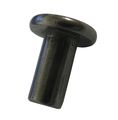 5 32 Dia X 1 2 Length Solid Steel With A 230 070 Flat Head Rivet Zinc Finish Pack Of 100 Pieces 