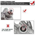 A-premium Power Steering Pump Compatible With Cadillac Srx 2004 2005 2006 2007 2008 2009 V8 4 6l Replace 25770742 25754248