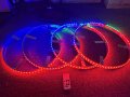 Sando Tech 17 5a A Dream Chase Million Colors Shift Led Wheel Ring Lights Dancing Flow Rim Ip68 Waterproof Tire Bluetooth App