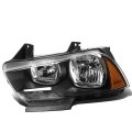 Auto Dynasty Ch2502232 Oe Style Driver Left Side Black Housing Headlight Lamp Compatible With Dodge Charger 11-14
