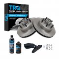 Trq Front Disc Brake Rotor Metallic Pad With Fluid Cleaner Kit Set For Mazda B2300 B3000 B4000 Ford Ranger Rwd Rear Wheel Abs 