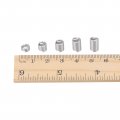 Uxcell Wire Thread Inserts 10-24 Unc 1 0d 304 Stainless Steel Helical Type Coiled Screw Repair Threaded Sleeve Sheath 5pcs