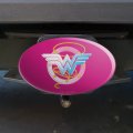 Wonder Woman 80th Pastel Logo Oval Tow Trailer Hitch Cover Plug Insert
