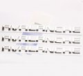 Yoaoo 3x Oem Chrome Avalanche Nameplate Emblems Letter Badge 3d Alloy For Gm Glossy Shiny