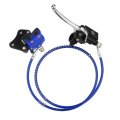 Apollo Front Disc Brake Master Cylinder Caliper Assembly With 190mm 7 48 In Plate And Pads For 50cc 70cc 90cc 110cc 125cc Dirt 