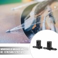 Uxcell 2 Pcs No 12782508 12782509 Front Windshield Washer Nozzles Spray Jet For Buick Regal 2011-2017 Opel Insignia A 2008-2017