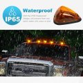 Partsam 5x Amber Cab Marker Roof Lights 264143am T10 Led Assembly Compatible With Ford E150 E250 E350 E450 F150 F250 F350 F450