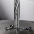 14mm Cutting Dia Cemented Carbide Twist Extra Long Drill Bit With Round Straight Shank For Hardened Steel Stainless 180mm 