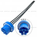 Niuparts 60 Pcs 9004 Halogen Bulb White Light With 3 Wire Pin Female Connector Pigtail Harness Fit Car Bus Truck Tractor Loader